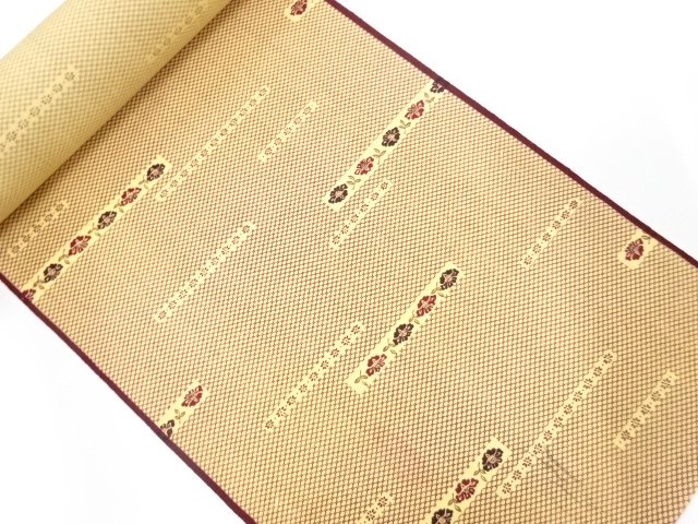 JAPANESE KIMONO / ANTIQUE BOLT FOR KIMONO / WOOL